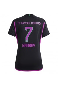 Bayern Munich Serge Gnabry #7 Fotballdrakt Borte Klær Dame 2023-24 Korte ermer